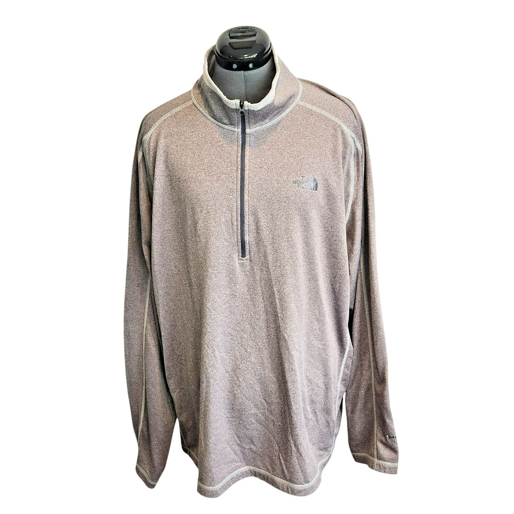 The North Face‎ Flash Dry  1/4 Zip Long Sleeve Shirt Size XXL